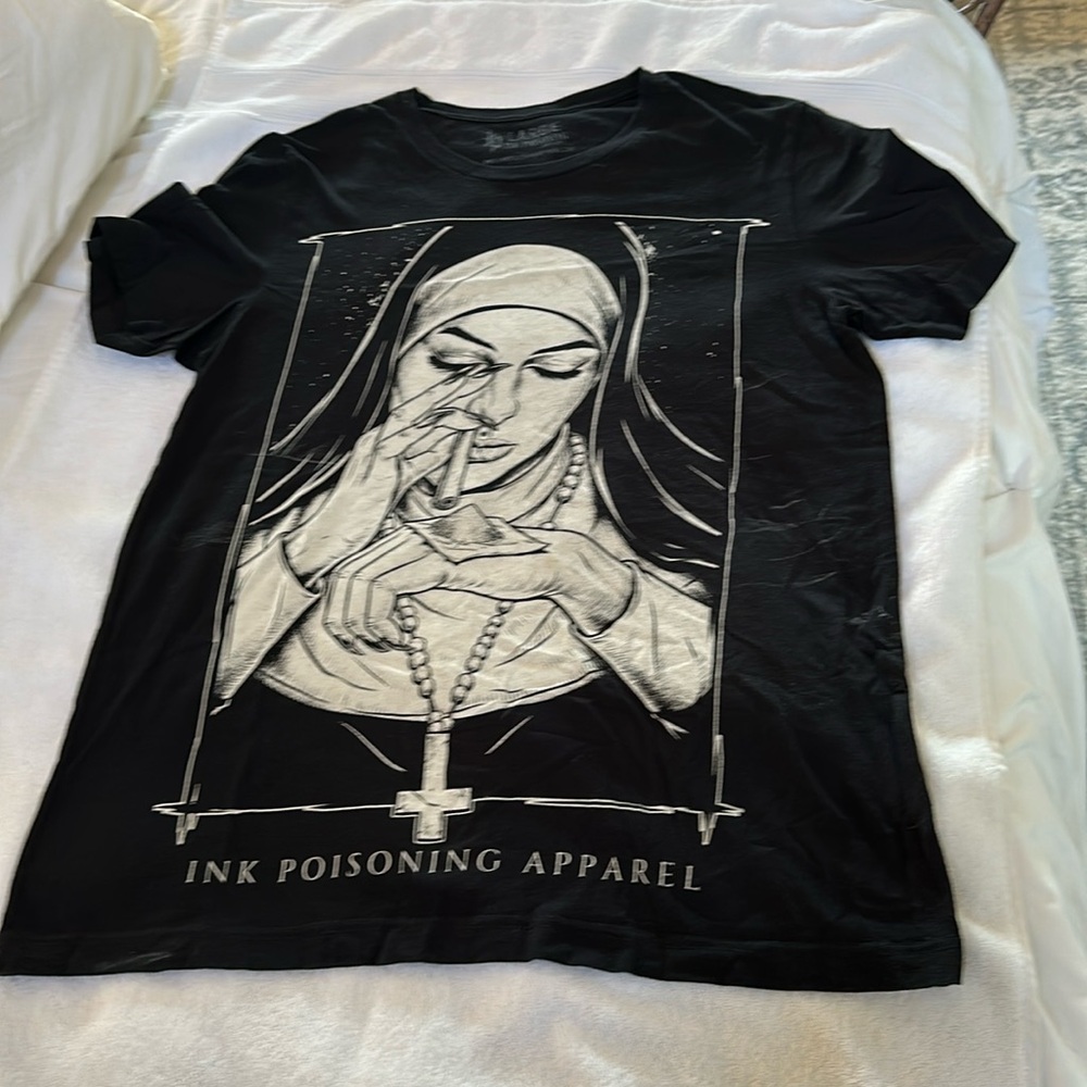 Black Graphic Tee. Make me an offer